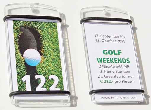 Werbe-Schlüsselanhänger