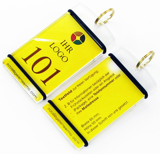 große Messing-Schlüsselanhänger 