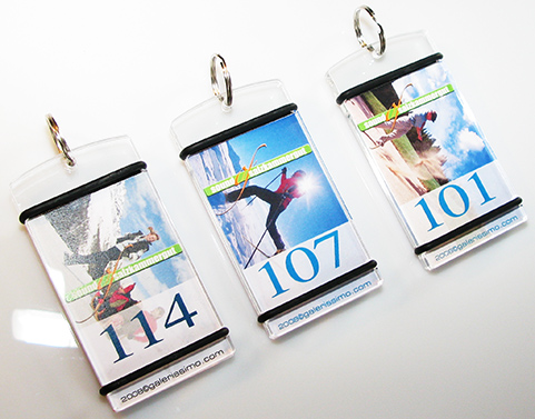 angebotsbezogene Schlüsselanhänger